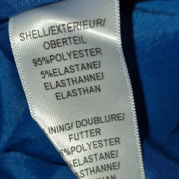 NWT Vibrant Blue Adrianna Papell Dress (10) - Picture 7 of 9